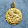 gold angel pendant