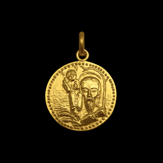 St Christopher medallion