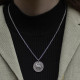 925 Sterling Silver round cable chain n°4 for Ø 21-24mm