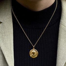 18k Gold chain n°4 for Ø 21-24mm