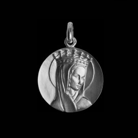 virgin mary medallion