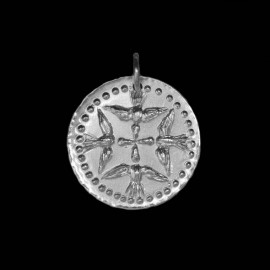 Holy Spirit medallion