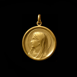 virgin mary medal