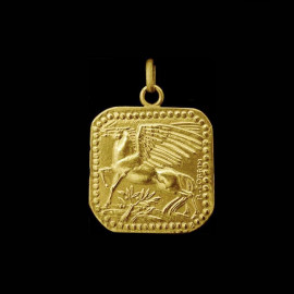 Pegasus medallion