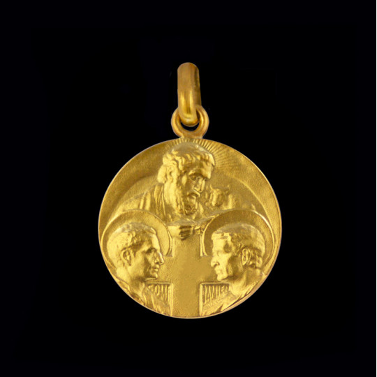 Saint Cosmas and Damian pendant