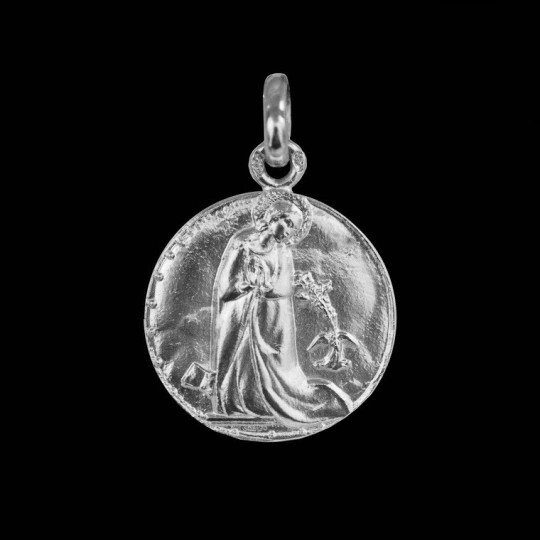 holy virgin medal necklace