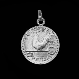 St Peter medal necklace