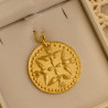 Holy Spirit medallion necklace