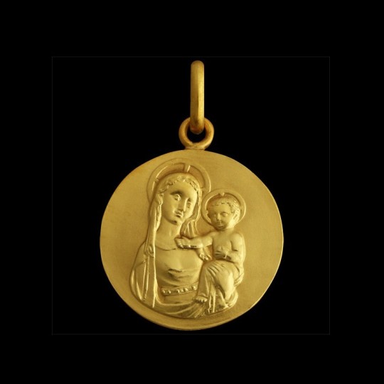 Virgin and Child medal