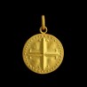 gold cross pendant