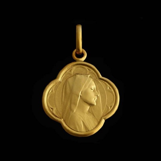 Quadrifoiled Gothic Virgin