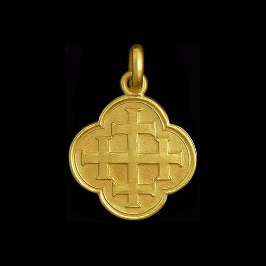 Quadrifoil Cross of Jerusalem 1