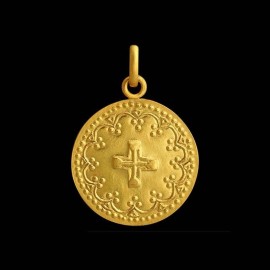 gold cross pendant