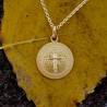 18k gold round trace chain